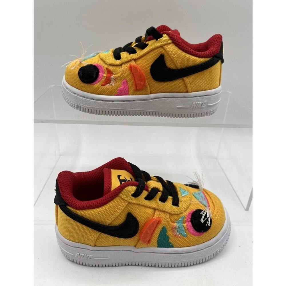 NIKE TODDLER SIZE 6  1 LOW LV8 AIR FORCE GOLD CHINESE NEW YEAR SHOES SNEAKERS
